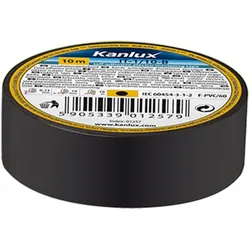 Kanlux schwarzes Isolierband 10m