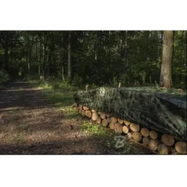 Bradas Gewebe-Schutzplane 6 x 12 m Mehrfarbig