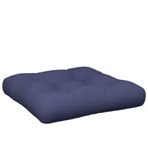 vidaXL Palettenkissen 60 x 60 x 12 cm blau 1 St.