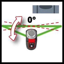 Einhell TE-LL 360 G Kreuzlinienlaser selbstnivellierend