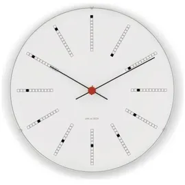 Arne Jacobsen Clocks Arne Jacobsen Wanduhr 21,00 cm Bankers weiß