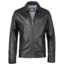 Bugatti BUROMEO Lederjacke Schwarz 50