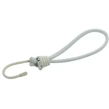 PRO PLUS elastische Zeltspanner mit Haken, weiß, 4er-Pack
