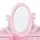 Teamson Kids Kinder-Schminktisch, Pink, Holzwerkstoff, Mode, Freiform, 63x99x32 cm, Babymöbel, Kinderkommoden
