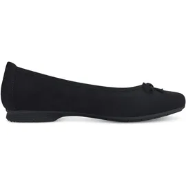 Jana Damen 8-22163-41 Ballerina, Schwarz, 37 EU
