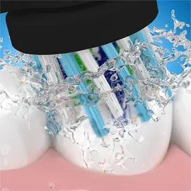 Oral-B CrossAction CleanMaximiser Black Edition Aufsteckbürste schwarz 4 St.