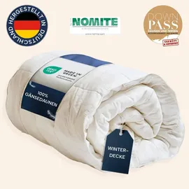 innovations2u ug (haftungsbeschränkt) Gänsedaunendecke »FIRST CLASS« – 100% Gänsedaunen, Größe: 135x200