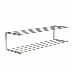 Frost Nova Schuhregal 100cm Breite | edelstahl poliert