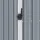 vidaXL Gerätehaus 0,87 x 0,98 x 1,59 m grau