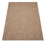 Paco Home Outdoor Teppich, Wetterfest Pflegeleicht für Garten, & Balkon 80x150 cm, Beige,
