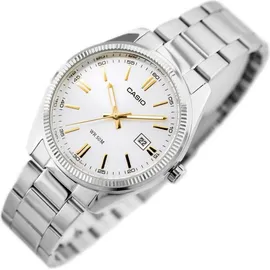 Casio Collection MTP-1302D-7A2VDF Herrenuhr - Gold/Weiß/Silber