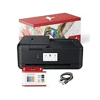 realink Bundle PIXMA TS9550 Drucker (A3 mit Scanner und Kopierer) mit 5 XXL Druckerpatronen