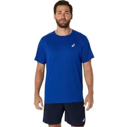 Asics für Herren. 2011D221 Core Kurzarm-T-Shirt blau (L), Sportlich, Synthetisch, Multisport, Nachhaltig
