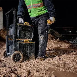 DeWalt Tough System 2.0 Werkzeugbox 39 l schwarz-gelb