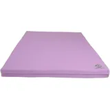 Turnmatte 150 x 100 x 8 cm Fitness lila Weichbodenmatte Jeflex 150 CM