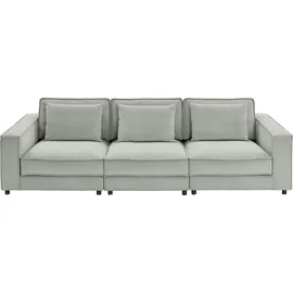 Atlantic Home Collection 3-Sitzer Valan Cord 279 x 83 x 126 cm Grau