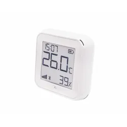 SHELLY WLAN-Temperatur- u. Feuchtigkeitssensor Plus H&T Gen. 3, BT, weiß