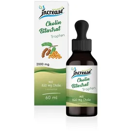 increase naturally Liposomale Cholin Bitartrat Tropfen 180 ml