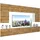 Belini Wohnwand Vollausstattung Wohnzimmer-Set Moderne Schrankwand mit LED-Beleuchtung Anbauwand TV-Schrank Wotan-Eiche