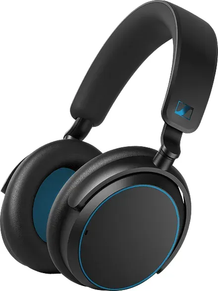 SENNHEISER ACCENTUM Wireless Blues, Over-ear Wireless-Kopfhörer Bluetooth Schwarz/Blau