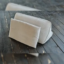 KAWOLA Modulsofa WIOLO SOFT 6 Module 6 Rückenkissen Cord hellgrau