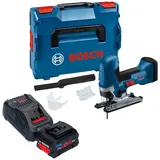 Bosch Professional Akku-Stichsäge GST 18V-125 S 18 V + 1x ProCORE Akku 8,0 Ah + Lader + L-Boxx