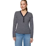 Zero Ringelshirt Blau 38