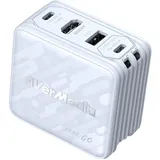 AVerMedia Ladedock. Core GO (GC313) White. 100W GaN. HDMI - Weiß