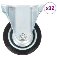 VidaXL 32 Stk. Bockrollen 75 mm Vidaxl
