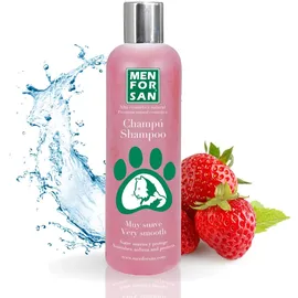 MenForSan Shampoing pour animaux de compagnie Menforsan Chats Fraise (300 ml)