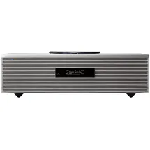 Technics OTTAVA SC-C65EG-S All-in-One-Musiksystem mit CD-Player, DAB+-Radio, USB, Bluetooth & Chromecast integriert, AirPlay 2, 2.1-Kanal, WLAN, Silber