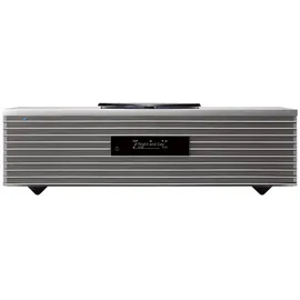 Technics OTTAVA SC-C65EG-S All-in-One-Musiksystem mit CD-Player, DAB+-Radio, USB, Bluetooth & Chromecast integriert, AirPlay 2, 2.1-Kanal, WLAN, Silber