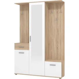 INOSIGN Martin Dielenschrank 133,5 x 33 x 197,5 cm beige