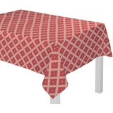 Adam Audio Tischdecke ADAM "Maroccan Shiraz" Tischdecken Gr. B/L: 145 cm x 220 cm, oval, rot (dunkelrot) Tischdecken