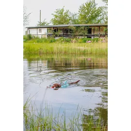 Nobby Hunde Schwimmweste Sharki mit Haiflosse hellblau