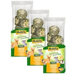 MultiFit Grain Free Snacks 3x100g Taler mit Banane