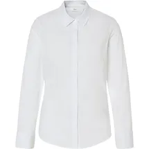 s.Oliver Bluse mit Ziernähten Weiß 44