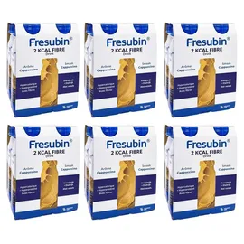Fresenius Fresubin 2 KCAL FIBRE Drink Cappuccino 24x200ml Trinkflasche