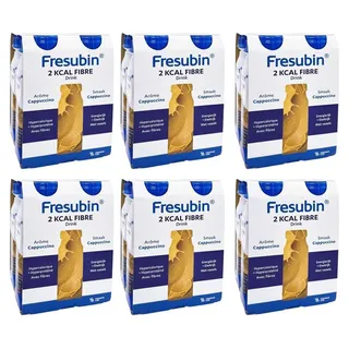 Fresenius Fresubin 2 KCAL FIBRE Drink Cappuccino 24x200ml Trinkflasche