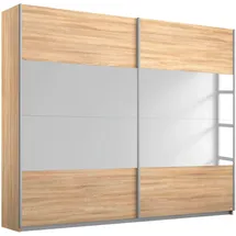 Rauch Schwebetürenschrank Quadra 226 x 230 x 62 cm Beige/Braun