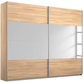 Rauch Schwebetürenschrank Quadra 226 x 230 x 62 cm Beige/Braun