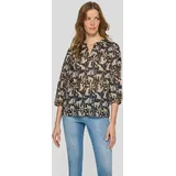 Rabe Klassische Bluse schwarz 44