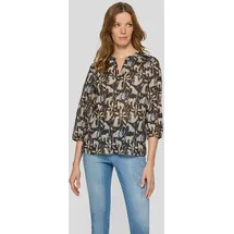 Rabe Klassische Bluse schwarz 44