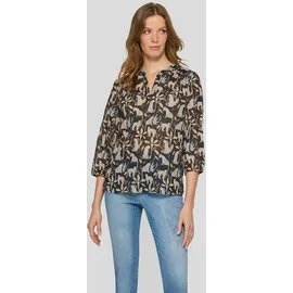 Rabe Klassische Bluse schwarz 44
