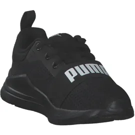 Puma Wired Run Kinder Schwarz/Weiß 30