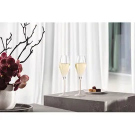 Villeroy & Boch Champagnerglas, Set 4tlg. Manufacture Rock blanc Gläser