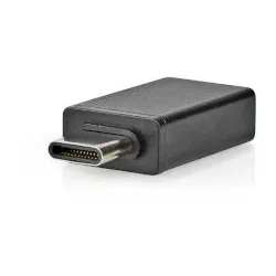 Nedis CCGB64915BK, USB-A, USB-C, Schwarz