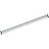 Maped Lineal Flachlineal eloxiertes Aluminium 50 cm silber mit blauen Endaufsätzen blau|silberfarben