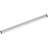 Maped Lineal Flachlineal eloxiertes Aluminium 50 cm silber mit blauen Endaufsätzen blau|silberfarben
