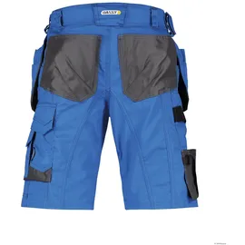 DASSY Bionic Multitaschen-Short - azurblau/anthrazitgrau